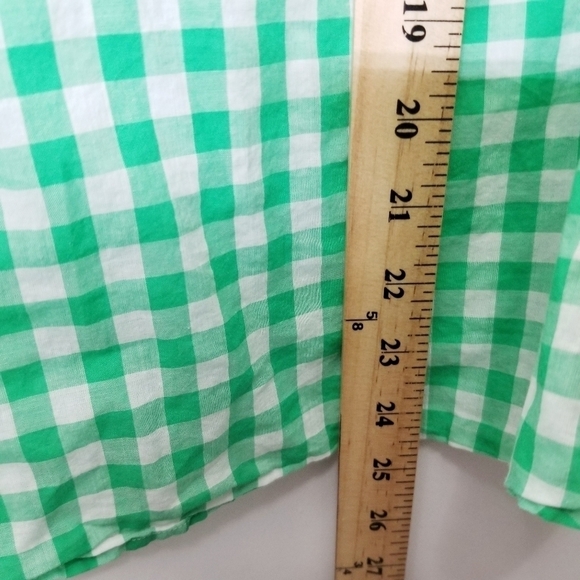 Vineyard Vines  Multicolored  Checkered Button Up shirt Size 4 NWOT - Picture 12 of 14